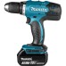 Taladro atornillador MAKITA 18V 3.0Ah + 2 Baterías, cargador, en caja - DDF453SFE