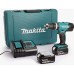 Taladro atornillador percutor 18v 2 baterías Makita