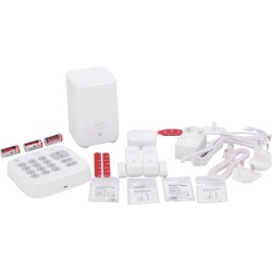 SISTEMA ALARMA KIT 2x HOMEBASE 2x ENTRY SENSOR 1x KEYPAD 1x MOTION SENSOR