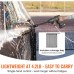 VEVOR Lavadora de Alta Presión con Batería Inalámbrica 21V Limpiador Portátil de Alta Potencia 580PSI 50bar Lavadora Electrica 4L/min Cargador de Batería de 4,0Ah para Limpieza de Patio, Jardín, Coche