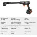 VEVOR Lavadora de Alta Presión con Batería Inalámbrica 21V Limpiador Portátil de Alta Potencia 652PSI 50bar Lavadora Electrica 3,5L/min Cargador de Batería 4,0Ah para Limpieza de Patio, Jardín, Coche