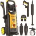 Stanley Hidrolimpiadora de Alta Presión SXPW25DTS, para Coches y Exteriores del Hogar, con Doble Bomba (2500W, 150 bar, 810 l/h)
