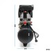 Compresor 24L 1,1 kW Presión 8 bar Compresor aire con ruedas Aire comprimido Herramientas neumáticas