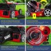 MASKO® 5en1 Cortacésped de gasolina con tracción trasera, función mulching, Easy Clean, altura de corte regulable en 8 niveles, anchura de corte 51cm