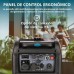Generador inverter KS 5500iES ATSR de Könner & Söhn. Generador de corriente 5500 W, enchufe CEE 230 V, 32 A, 2 puertos USB, estación de alimentación con indicador LED, generador de emergencia EURO V