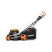 FUXTEC FX-RM5196eS cortacésped de gasolina autopropulsado 4en1 de arranque eléctrico con batería ZipGO ancho de corte 51cm, gasolina 196cc Easy Clean 6hp triturador/cortacésped 60L