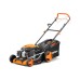 FUXTEC FX-RM5196 cortacésped de tracción autopropulsado de gasolina Anchura de corte de 51 cm, Easy Clean 4en1 de 196cc y 4,4KW de potencia, bolsa de recogida de hierba de 50L