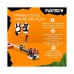 Desbrozadora Profesional de Gasolina Multifunción FUXTEC PS162 2en1 de 62 CC, 3,5 CV - con Correa para el Hombro, Cuchilla de 3 Dientes, Carrete, Sistema antivibración y cortadora