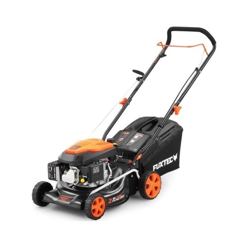 Cortacésped de gasolina FUXTEC FX-RM4346ECO motor de gasolina 146cc ancho de corte 42cm - Easy Clean - bolsa de recogida de hierba 40L