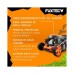 Cortacésped de gasolina autopropulsado con motor de 4 tiempos 146cc FX RM4346 FUXTEC