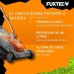 Cortacésped a batería 40V (2X20V) - FUXTEC FX-E2RM43 - ancho de corte 43cm, 2 baterías Li-Ion 4Ah, cargador dual 2,4A, contenedor de 40L