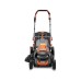 FUXTEC Cortacésped autopropulsado 40 V (2×20 V) FX-E2RM46 – 46 cm, mulching, expulsión lateral, 2× Li-ion 4 Ah, cargador dual 2,4 A, recogedor 50 L