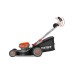 FUXTEC Cortacésped autopropulsado 40 V (2×20 V) FX-E2RM46 – 46 cm, mulching, expulsión lateral, 2× Li-ion 4 Ah, cargador dual 2,4 A, recogedor 50 L