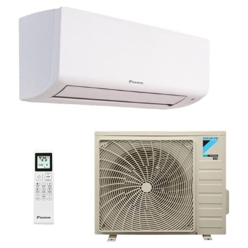 Kit de aire acondicionado split inverter DAIKIN FTXC35/RXC35 con WiFi, 12000 BTU, A++, R32, GSI LOW