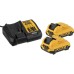 Taladro atornillador a batería DeWalt DCD703L2T-QW