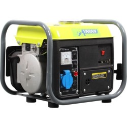 Varan Motors - 92508-2 Grupo electrógeno portátil a gasolina 750W, 1 x 230V, 1 x 12VDC