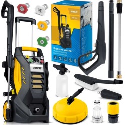 Hidrolimpiadora con carrete 2500W Humberg HM-302