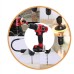 Taladro Atornillador Inalámbrico 18v + 2 Baterías de Litio + 52 Accesorios - Rojo
