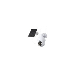 Cámaras de Videovigilancia Exteriores ANRAN 5MP Cámara Vigilancia WiFi Exterior Solar con Batería, 360° Pan&Tilt Inalambrica, Audio Bidireccional, Visión Nocturna Color, Detección Movimiento, Q03 Máx