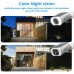 Cámara de vigilancia exterior inalámbrica WiFi solar, 3MP, audio bidireccional, detección de movimiento PIR, compatible con Alexa ANRAN C3 - 1 unidad