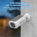 Cámara de vigilancia exterior inalámbrica WiFi solar, 3MP, audio bidireccional, detección de movimiento PIR, compatible con Alexa ANRAN C3 - 1 unidad