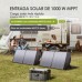 ALLPOWERS S2000 Pro Estación de energía portátil de 1451 Wh, generador solar MPPT con 4 tomas de CA de2400 W (4000 W de sobretensión), carga rápida del 0 al 100 % en 1.5 h, para autocaravana, camping