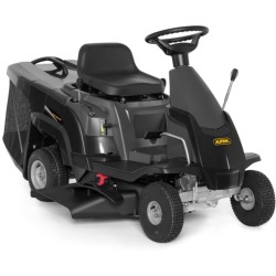 Tractor de césped Rider Alpina AT2 66 QA con recogedor de hierba
