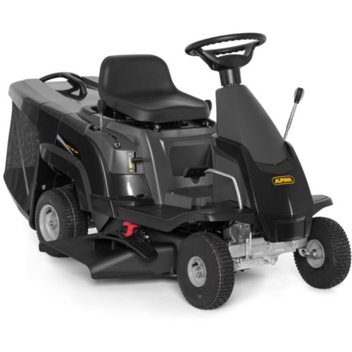 Tractor de césped Rider Alpina AT2 66 QA con recogedor de hierba
