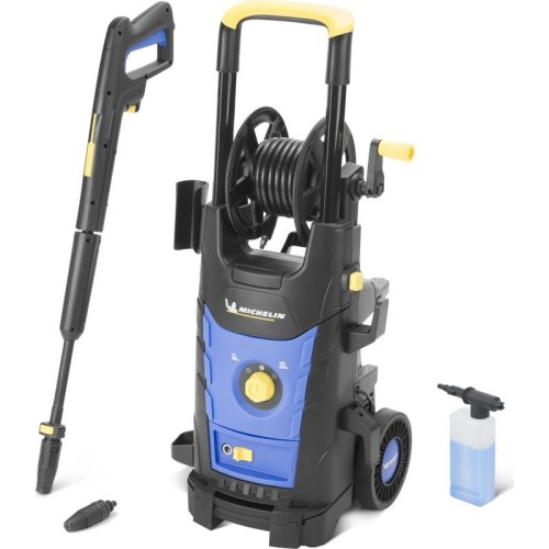 Michelin Hidrolimpiadora de Alta Presión MPX25EHDS, para Coches y Exteriores del Hogar, con Doble Velocidad (2500W, 170 bar, 500l/h)