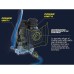 Michelin Hidrolimpiadora de Alta Presión MPX25DTS, para Coches y Exteriores del Hogar, con Doble Bomba (2500 W, 150 bar, 810 l/h)