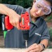 Taladro atornillador y perforador inalámbrico, batería litio 21V de 1.3Ah, velocidad 1500rpm, con batería, cargador y maletín incluidos - Greencut TD210L