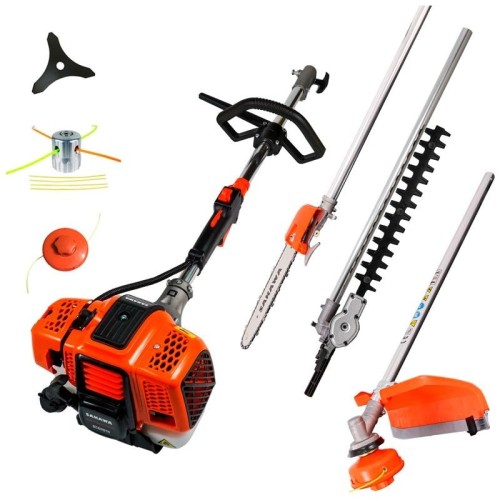 Desbrozadora Semiprofesional 58 cc Multiaccesorios