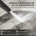 Outsunny hidrolimpiadora de alta presión 2200W, caudal 510 L/h, con bomba de aluminio, parada automática, presión de 150 bar, botella de espuma