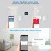 Sistema de alarma inalámbrico para el hogar, sistema de seguridad Wi-Fi con pantalla táctil inalámbrica de 4.3